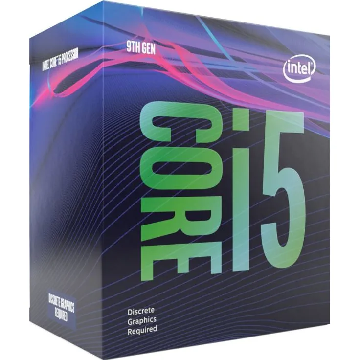 Intel Core i5-9500F, 6 Kerne (6 Threads), 3 - 4,4 GHz, Boxed (BX80684I59500F)