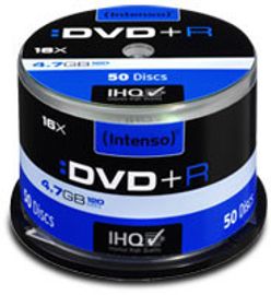 Intenso DVD+R 16x Speed 50er Spindel DVD-Rohlinge