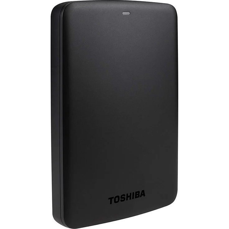 Toshiba Canvio Basics - Festplatte - 2 TB - extern (tragbar) - 2.5 Zoll (6.4 cm) - USB 3.0 - Schwarz (HDTB320EK3CA) – Bild 1