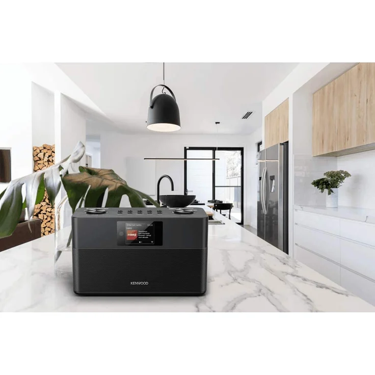 Kenwood CR-ST100S-B Internetradio mit Bluetooth, WLAN, Wecker, TFT-Display, Spotify Connect, schwarz – Bild 5