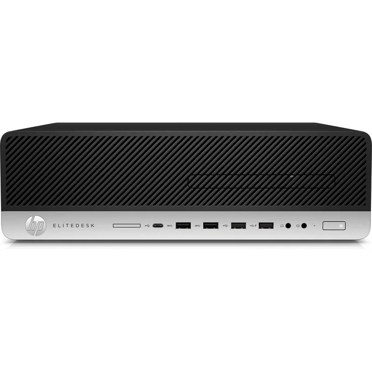 HP EliteDesk 800 G4 Small-Form-Factor (4SA60AW) Komplett-PC, schwarz/silber