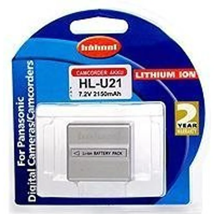 Hähnel HL U21HP 7,2V 2150mAh Li-Ion Ersatzakku Typ Panasonic CGA-DU21