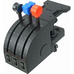 Logitech Flight Throttle Quadrant Schwarz (945-000015) (PC)