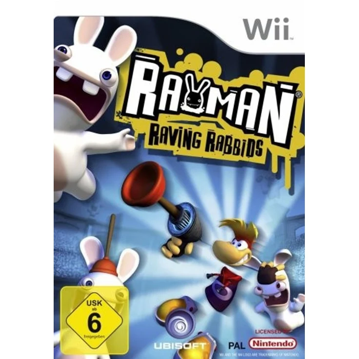Rayman Raving Rabbids (Wii) – Bild 1