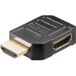 Wentronic 51724 rechtwinklig HDMI-Adapter (HDMI-Buchse auf HDMI-Stecker)