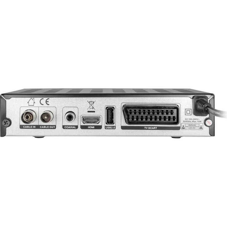 Opticum AX C100 HD DVB-C Digital Kabel Receiver HDTV, DVB-C, HDMI, SCART, PVR, USB schwarz – Bild 2