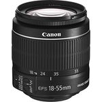 Canon Zoomobjektiv EF-S 18-55mm F3.5-5.6 IS II Universalzoom für EOS (58mm Filtergewinde, Bildstabilisator, Autofokus) schwarz