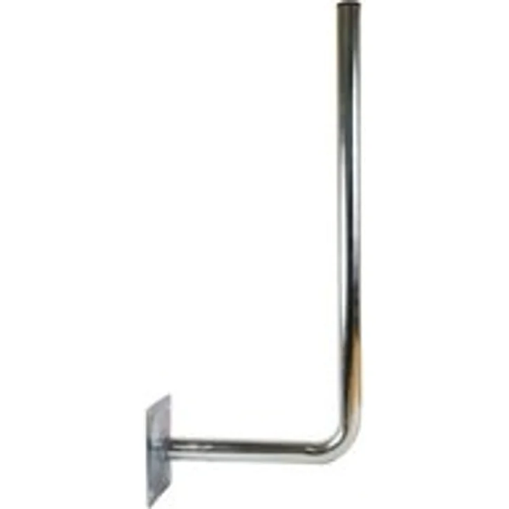 X 30cm Wandhalter 70cm Mast Stahl verzinkt SAT Antenne Wandhalterung Wand Montage Halter Wandabstand 30 cm Durchmesser: 38mm