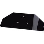 Hama TV-Drehteller (für Fernseher und Monitore bis 60 kg, drehbar um 360°, 80 x 40 cm, Sicherheitsglas) schwarz