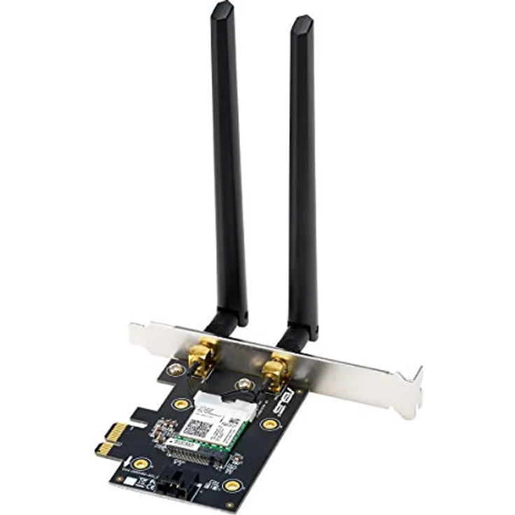 Asus P-AX3000 PCIe-Karte (Bluetooth 5.0 + Wi-Fi 6 AX3000 Dual-Band, 2x Antennen, DFS) – Bild 1