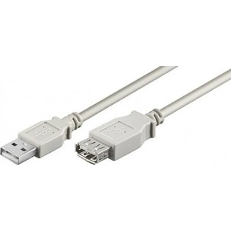 USB 2.0 Verlängerung, (lose Ware), 'A' Stecker > 'A' Buchse USB Verl AA 500 LC HiSpeed 2.0 5m