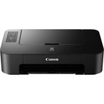 Canon PIXMA TS205 Drucker Farbtintenstrahl DIN A4 (Fotodruck, 4.800 x 600 dpi, USB, optionale XL Tintenpatronen), schwarz