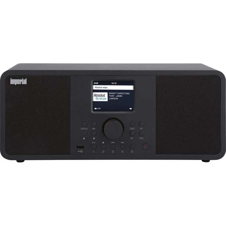 Imperial Dabman i205 Tischradio mit Bluetooth, WLAN, TFT-Display, schwarz – Bild 2