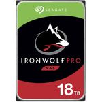 Seagate IronWolf Pro ST18000NE000 - Festplatte - 18 TB - intern - 3.5 Zoll (8.9 cm) - SATA 6Gb/s - 7200 rpm - Puffer: 256 MB (ST18000NE000)
