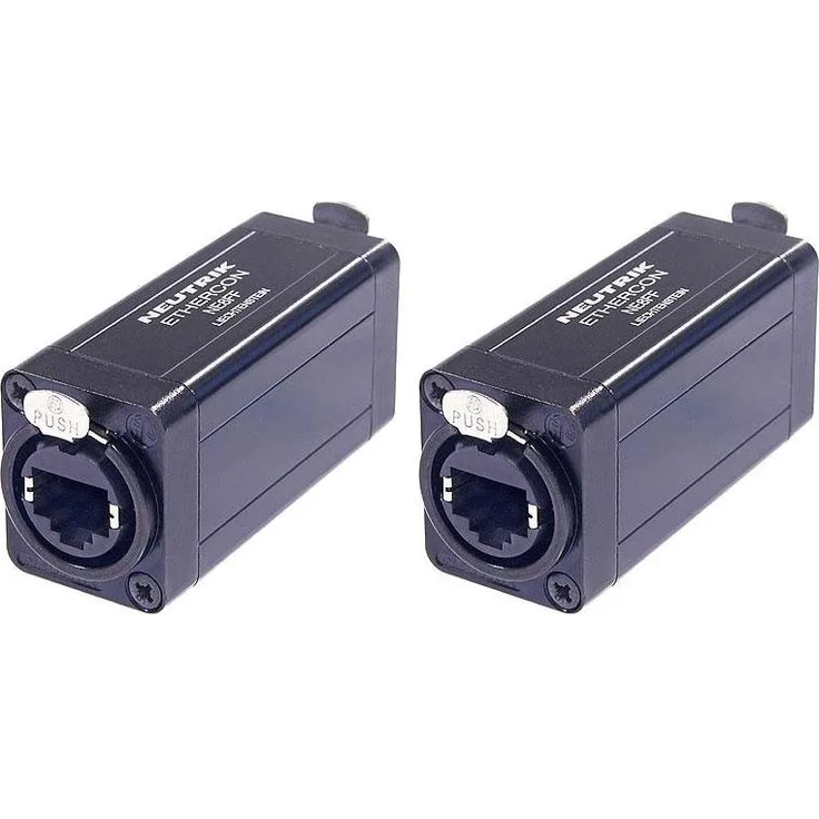 Neutrik NE8FF Adapter RJ45 Ethercon Buchse 2er Set