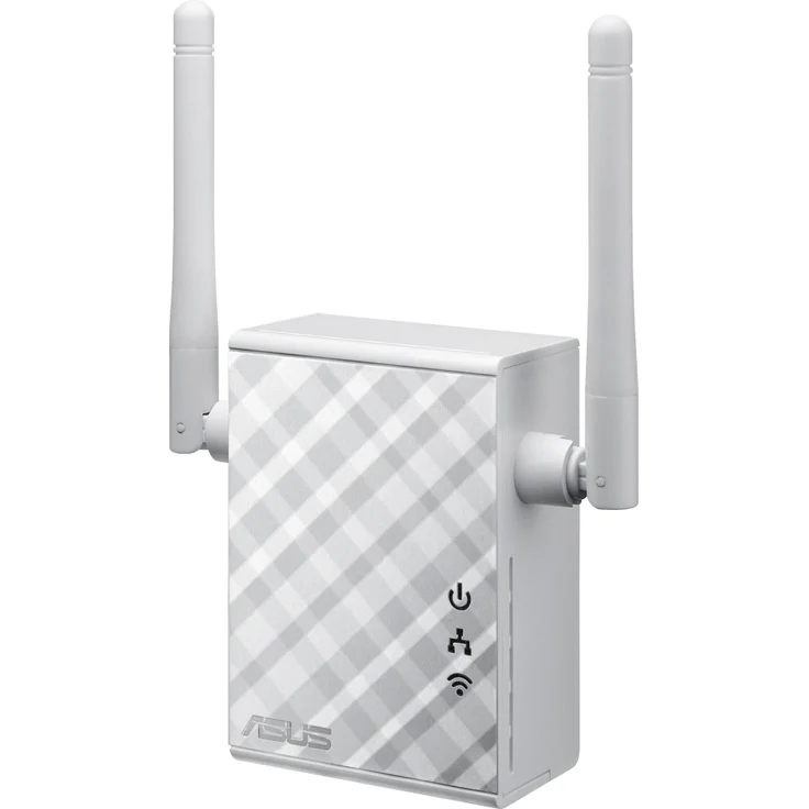 Asus RP-N12 Repeater (Wi-Fi 4 N300, WLAN Reichweitenverlängerung, Power-Schalter, 2 externe Antennen, App Steuerung) – Bild 4