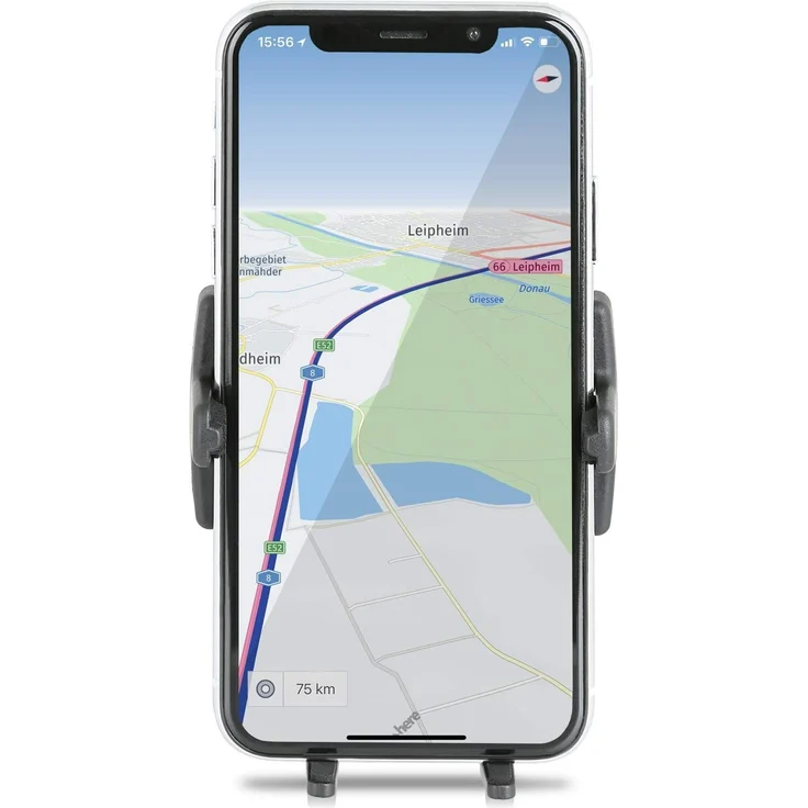 Wicked Chili Auto Halterung mit Kugelgelenk kompatibel mit Apple iPhone SE 2020, 11 Pro, XS, X, 8, 7, 6 Apple KFZ Handy Autohalterung Smartphone Scheibe (Made in Germany, Hülle & Case Friendly) – Bild 5