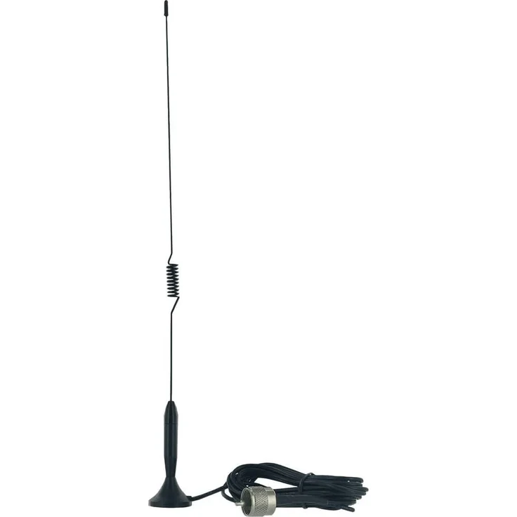 Albrecht Ministar 27 Magnetfuß-Antenne, Minimag CB inkl. PL Stecker (65260)
