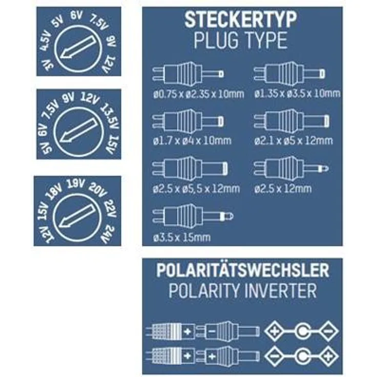 Ansmann APS 1500 Universal Netzteil (ErP Level VI)