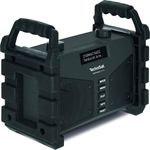 TechniSat DIGITRADIO 230 OD Baustellenradio mit Bluetooth, LCD-Display, geeignet für Outdoor, spritzwassergeschützt, schwarz