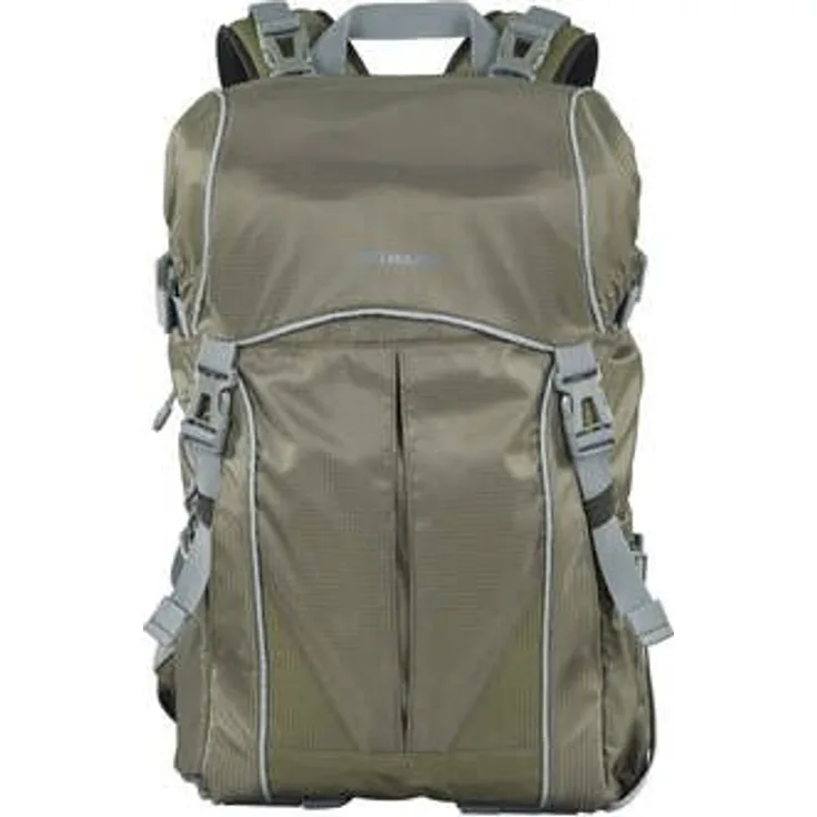 CULLMANN ULTRALIGHT 2in1 Daypack 600+ Foto--Wanderrucksack mit Schultertasche, Innenmaß Kamerafach 240x190x120mm, olivgrün