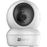 EZVIZ Indoor Schwenk-/Neige Überwachungskamera Dome, IP Kamera 2K-Auflösung, 4MP, 350° - 55° schwenkbar mit 360° Blick, WLAN/LAN, Zwei-Wege-Audio, Nachtsicht, Smart Motion Tracking, MicroSD-Karte und Cloud