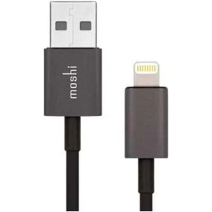 Moshi USB Cable Lightning für Connector Black 1m (schwarz)
