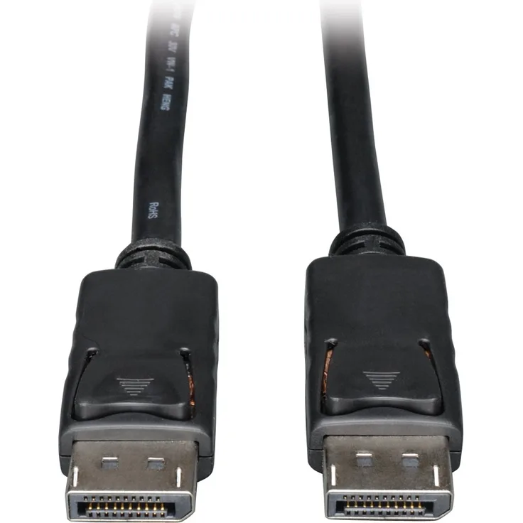 Tripp Lite P580-025 - Kabelschnittstellen--Adapter (DisplayPort, DisplayPort, Male Connector-Male Connector, 7,62 m, Schwarz)