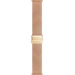 Withings Wristband rose gold Mesh loop 18mm stainless steel