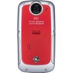 GE General Electric DV1 Digitalkamera (5 Megapixel CMOS, 4-fach dig. Zoom, 6,3 cm (2,5 Zoll) Display, wasserdicht bis 5m, stoßfest bis 1,5m, Full-HD) grau