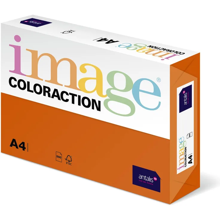 Image Coloraction - farbiges Kopierpapier Amsterdam-orange 160g-m² A4 - Paket zu 250 Blatt