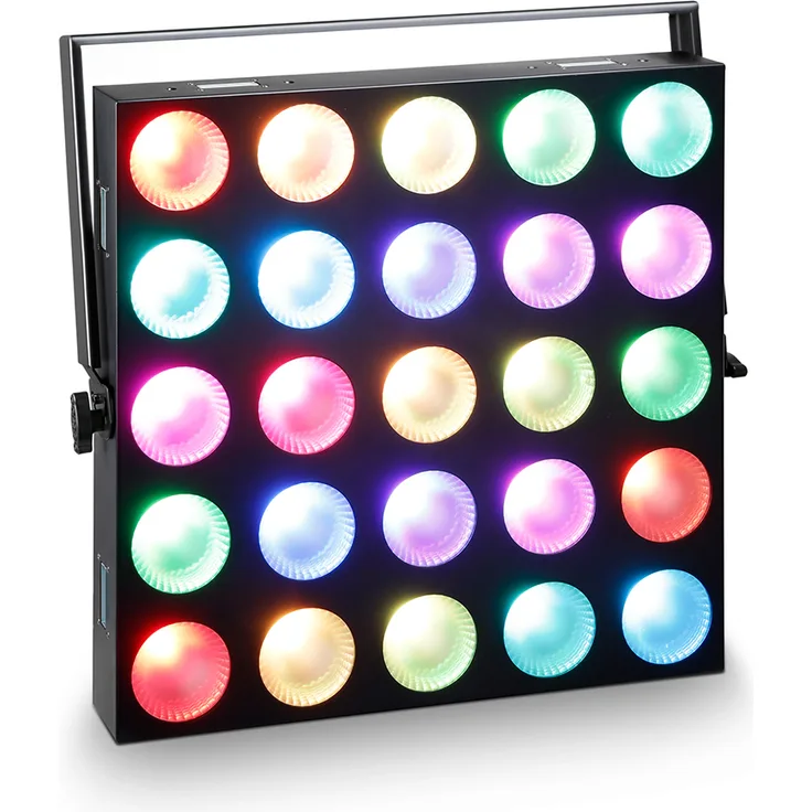 Cameo Matrix Panel 10 W RGB - 5 x 5 RGB LED Matrix Panel mit Single Pixel Control 