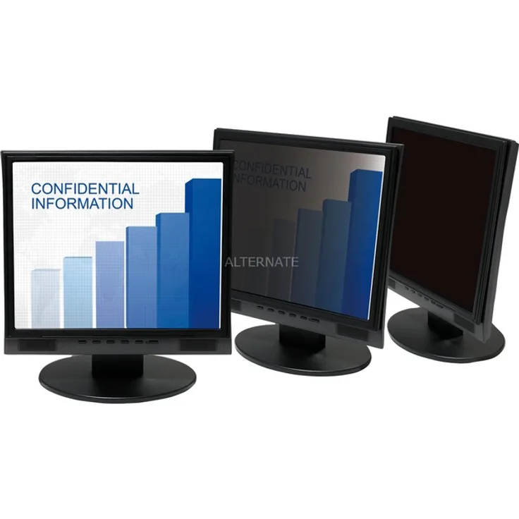 3M Blickschutzfilter Standard 54,6 cm (21,5'') Weit, schwarz