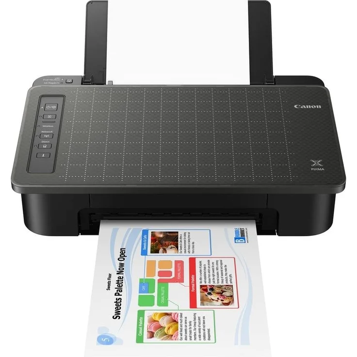 Canon PIXMA TS305 - Tintenstrahldrucker, Druckgeschwindigkeit (S/min): 7,7 S/W, 4 Farbe, Auflösung: 4800 x 1200 (USB, WLAN) 2321C006 – Bild 2