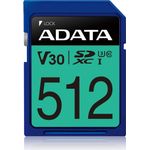 ADATA Premier Pro Speicherkarte 512 GB SDXC Klasse 10 UHS-I - Speicherkarten (512 GB, SDXC, Klasse 10, UHS-I, 100 MB-s, Blau) (ASDX512GUI3V30S-R)
