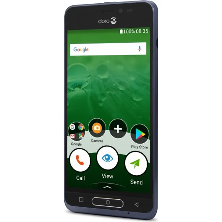 Doro 8035 Senioren-Smartphone 12,7cm Pixel (5 Zoll) Farbdisplay, 5MP Kamera, 16GB Speicher, Dunkelblau – Bild 4