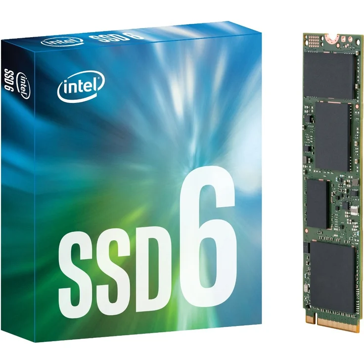 Intel Solid-State Drive 600p Series - Solid-State-Disk - verschlüsselt - 1 TB - intern - M.2 2280 - PCI Express 3.0 x4 - 256-Bit-AES (SSDPEKKW010T7X1)
