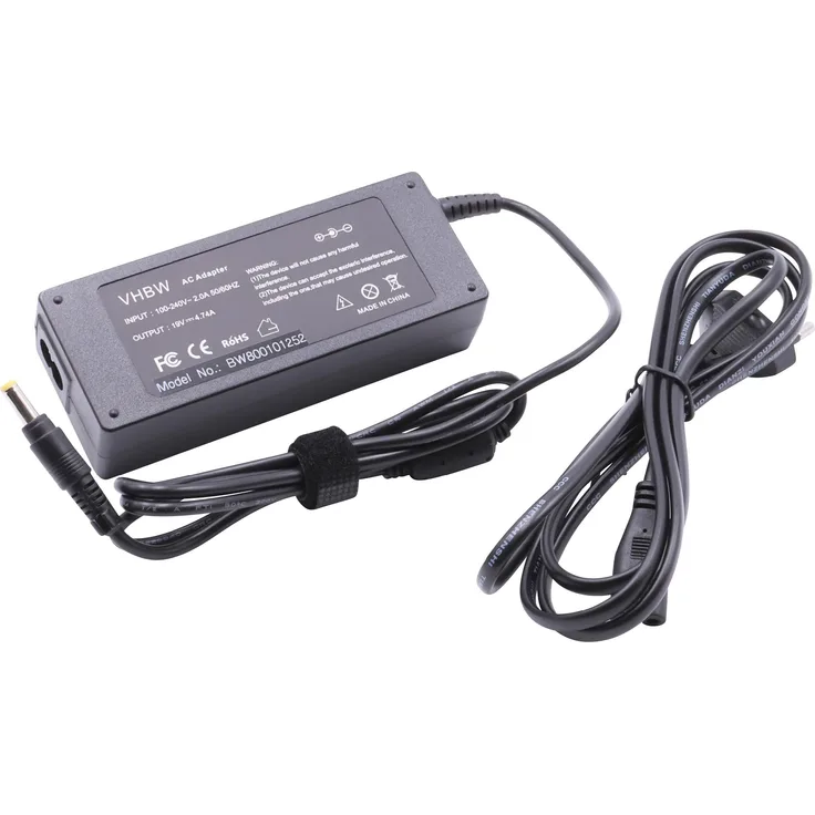 vhbw NOTEBOOK LAPTOP-NETZTEIL 19V, 4.74A, 90W passend für HP Pavilion dv5-1000 Serie ersetzt 393945-001, PPP009H, 239428-001