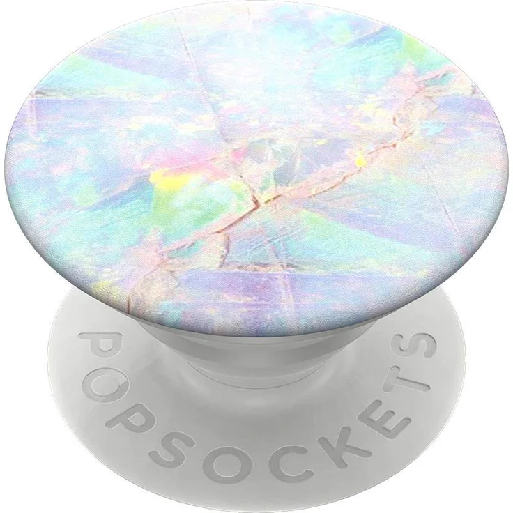 PopSockets PopGrip - Ausziehbarer Sockel und Griff für Smartphones und Tablets mit einem Austauschbarem Top - Opal – Bild 1