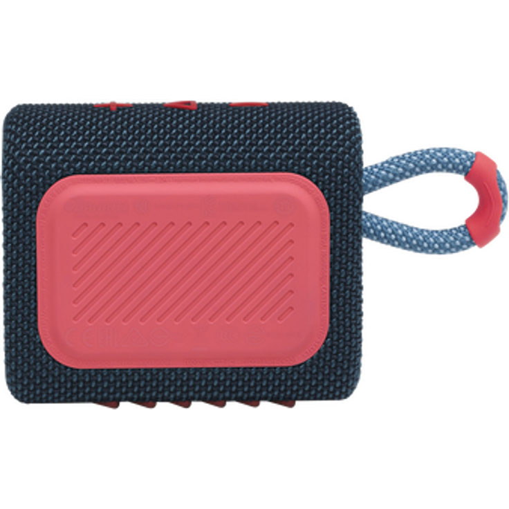 JBL GO 3 Tragbarer wasserdichter Bluetooth-Lautsprecher blau, pink Bluetooth-Lautsprecher, wasserdicht, blau, pink – Bild 3
