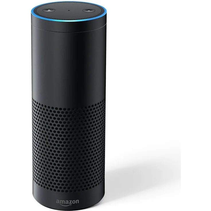 Amazon Echo Plus (1. Gen.) - Mit integriertem Smart Home-Hub (schwarz)