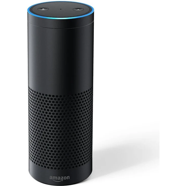 Amazon Echo Plus (1. Gen.) - Mit integriertem Smart Home-Hub (schwarz)