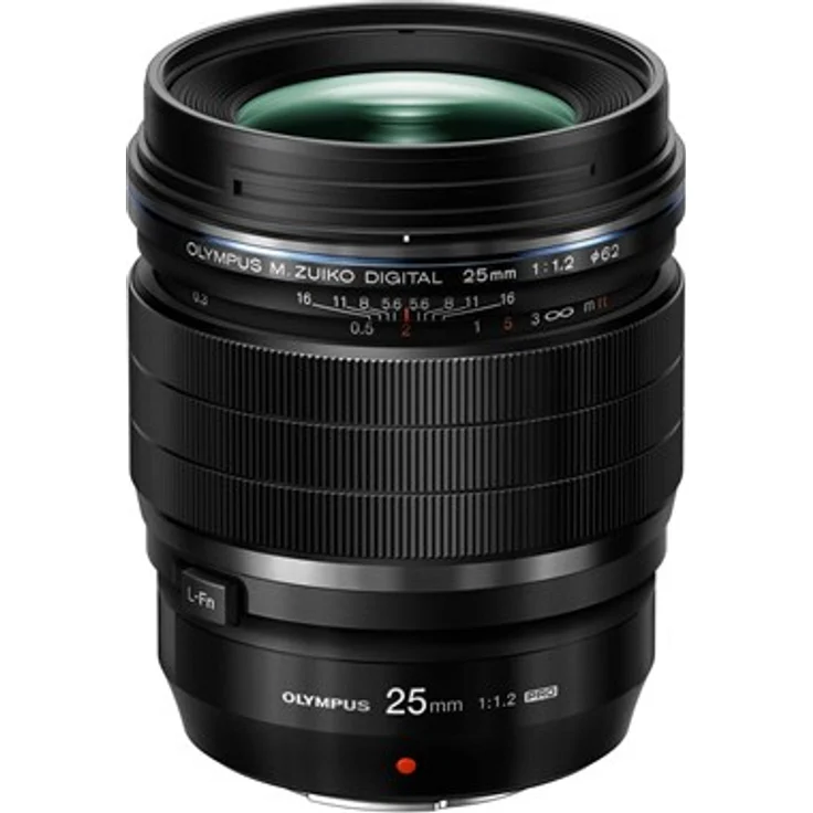 Olympus M. Zuiko Digital ED 25mm 1:1.2 Pro Objektiv, geeignet für alle MFT-Kameras (Olympus OM-D & PEN Modelle, Panasonic G-Serie), schwarz – Bild 1