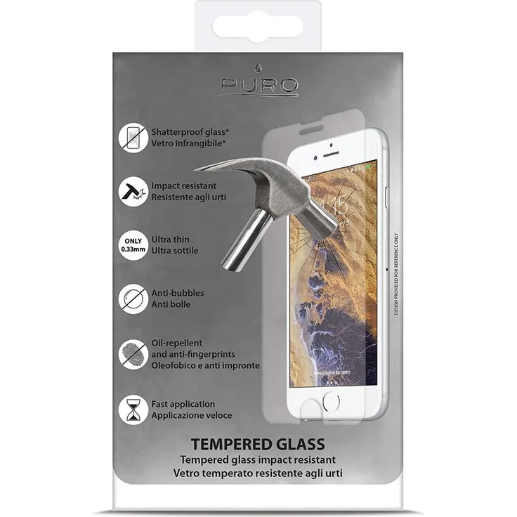 Premium Tempered Glass für Apple iPhone 7/8