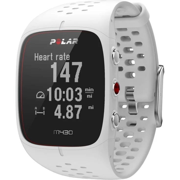 Polar M430 GPS Fitness-Tracker Unisex, M/L, Weiß – Bild 1