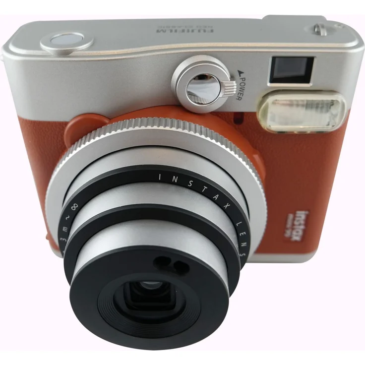 Fujifilm Instax Mini 90 Neo Classic Kamera, Sofortbildkamera, Braun – Bild 11
