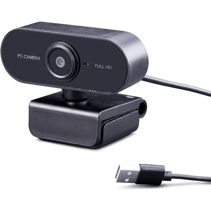 Midland W199 - Web-Kamera - Farbe - 1920 x 1080 - 1080p - Audio - USB2.0 (C1476) – Bild 3