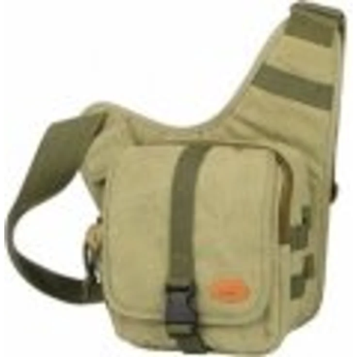 Kalahari K-51 Kikao Canvas Fototasche Khaki – Bild 1