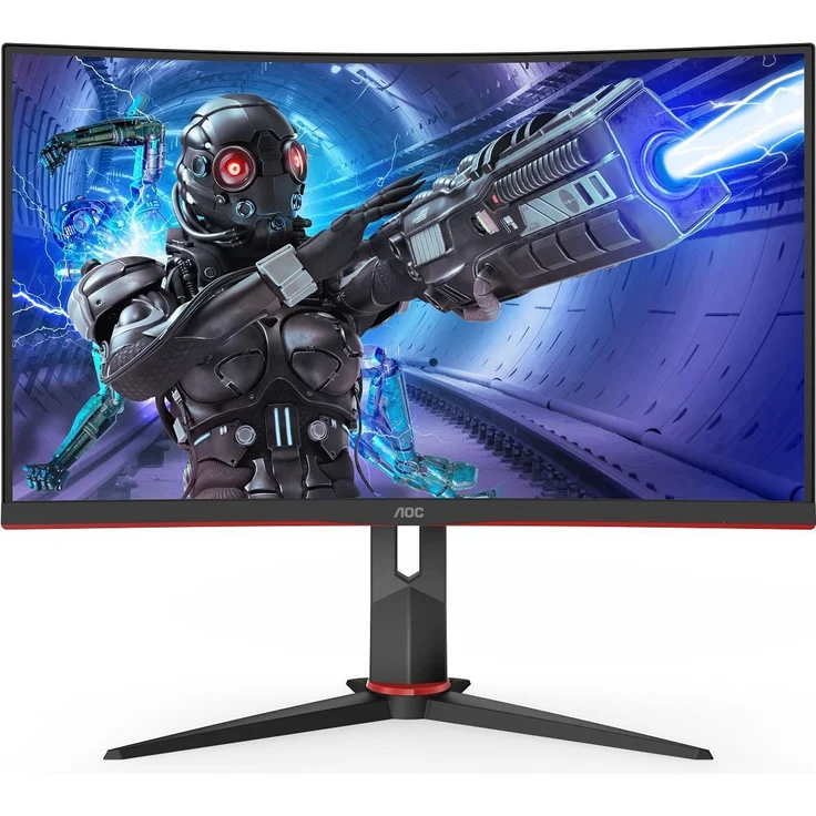 AOC C27G2ZE/BK - 27 Zoll, Full HD (1920 x 1080 Pixel), VA-Panel, 240Hz, 0,5ms, 300cd/m² (C27G2ZE/BK) – Bild 1