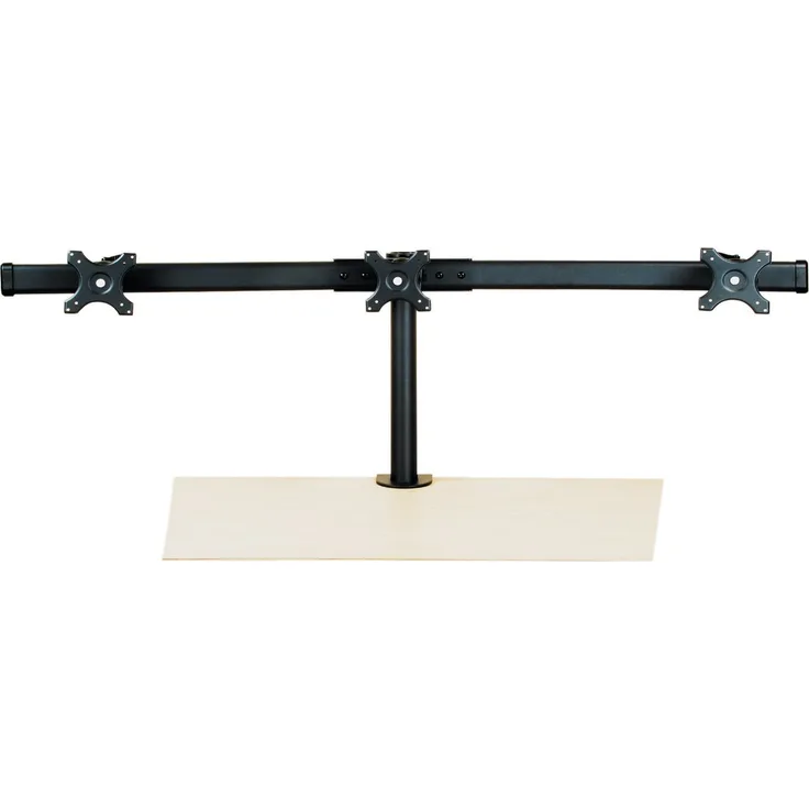 Value Triple LCD Arm schwarz zur Tischmontage